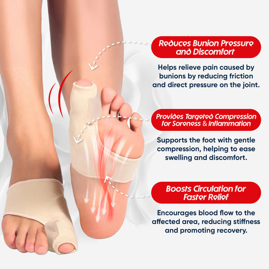 HYGGEAR Großzehen-Bunion-Korrektor (Hallux Valgus).